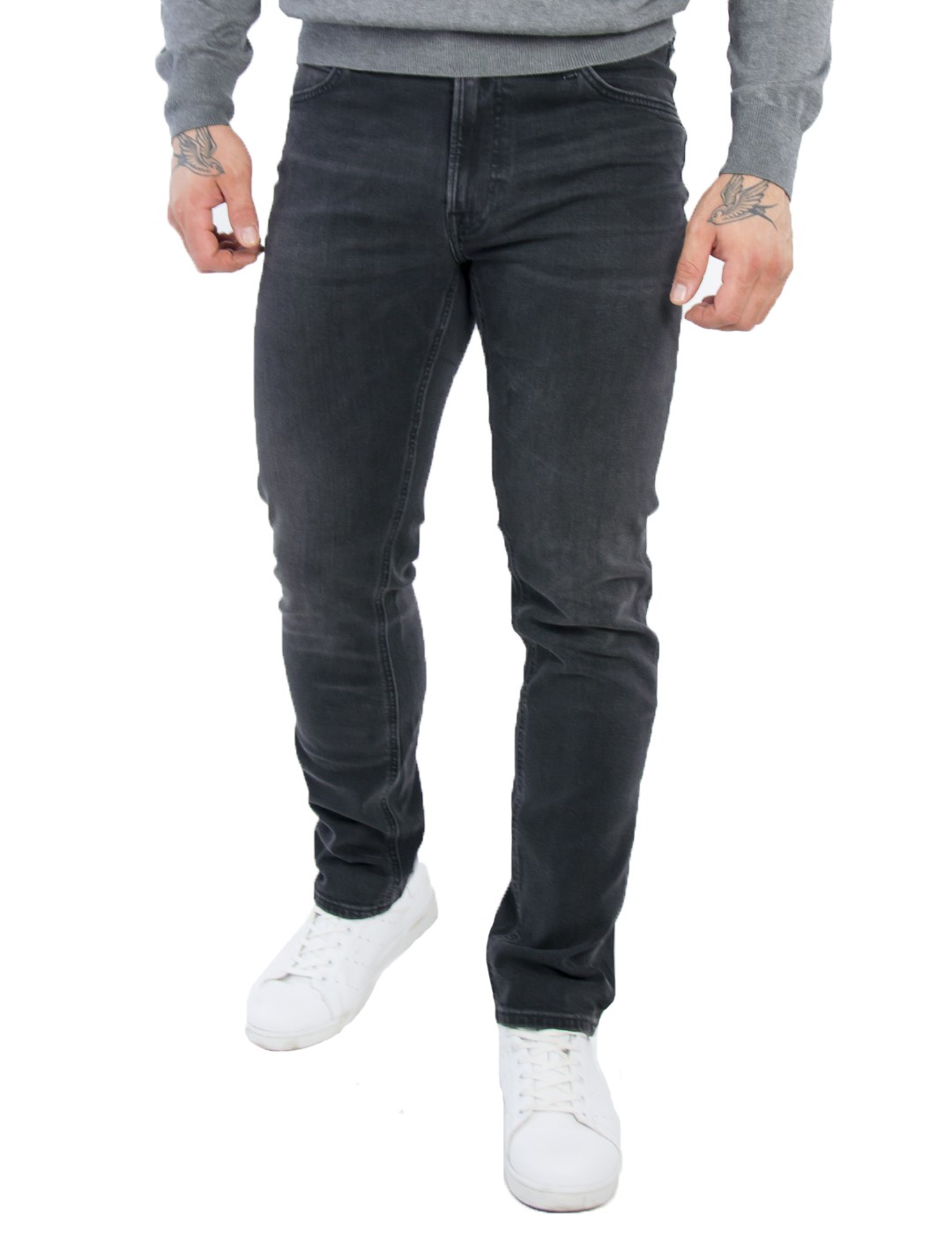Lee Daren Zip Fly ανδρικό μαύρο τζιν L707ADER φωτογραφία